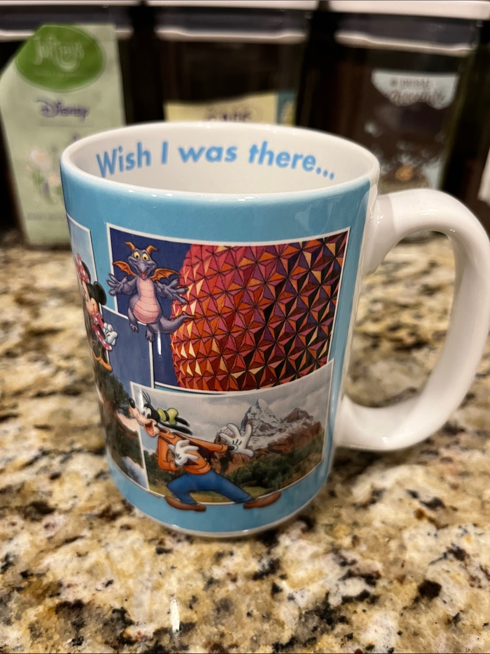 Disney Parks "Wish I Was There" Ceramic Character Coffee Mug